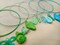 Charm Bracelet Kit: Cute Charms with Blue &#x26; Green Bangles, Makes 6 Bracelets, Adorabilities